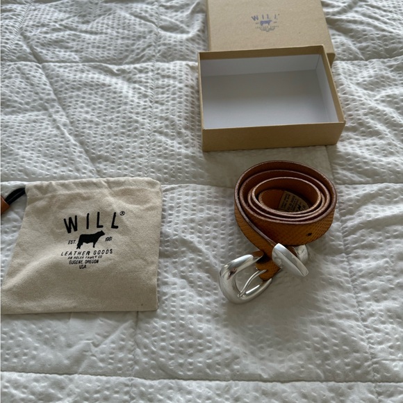 Will Leather Goods belt Size-M - Picture 2 of 11